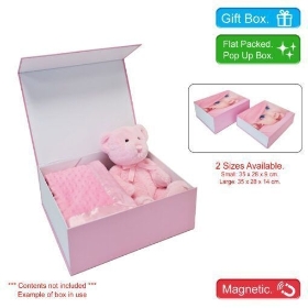 Pink Baby Face Keepsake Memory Box